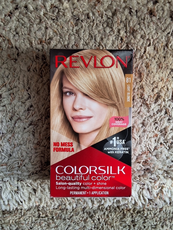 Revlon Other - NEW, Revlon Colorsilk Light Blonde (81) Permanent Hair Color